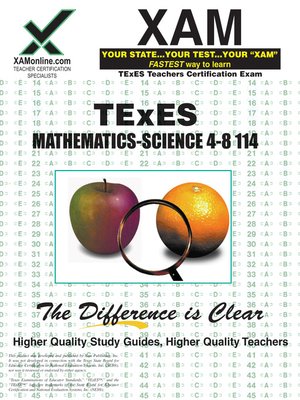 cover image of TExES Mathematics-Science 4-8 114
